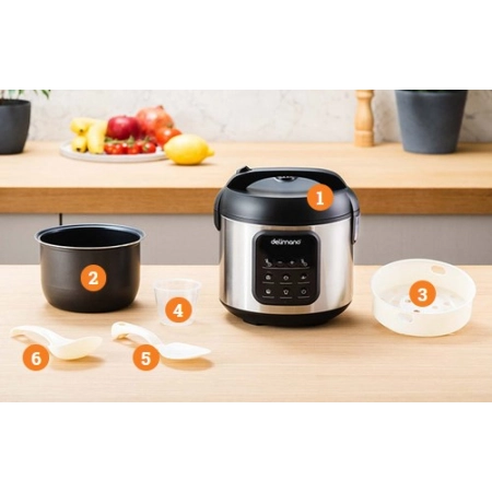 Multicooker Dalimano Prime 2 l. Garnek Elektryczny